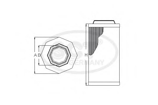 SCT Germany SB 2144 Air Filter
